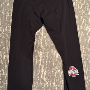 Lululemon Ohio State Black Leggings size 10
